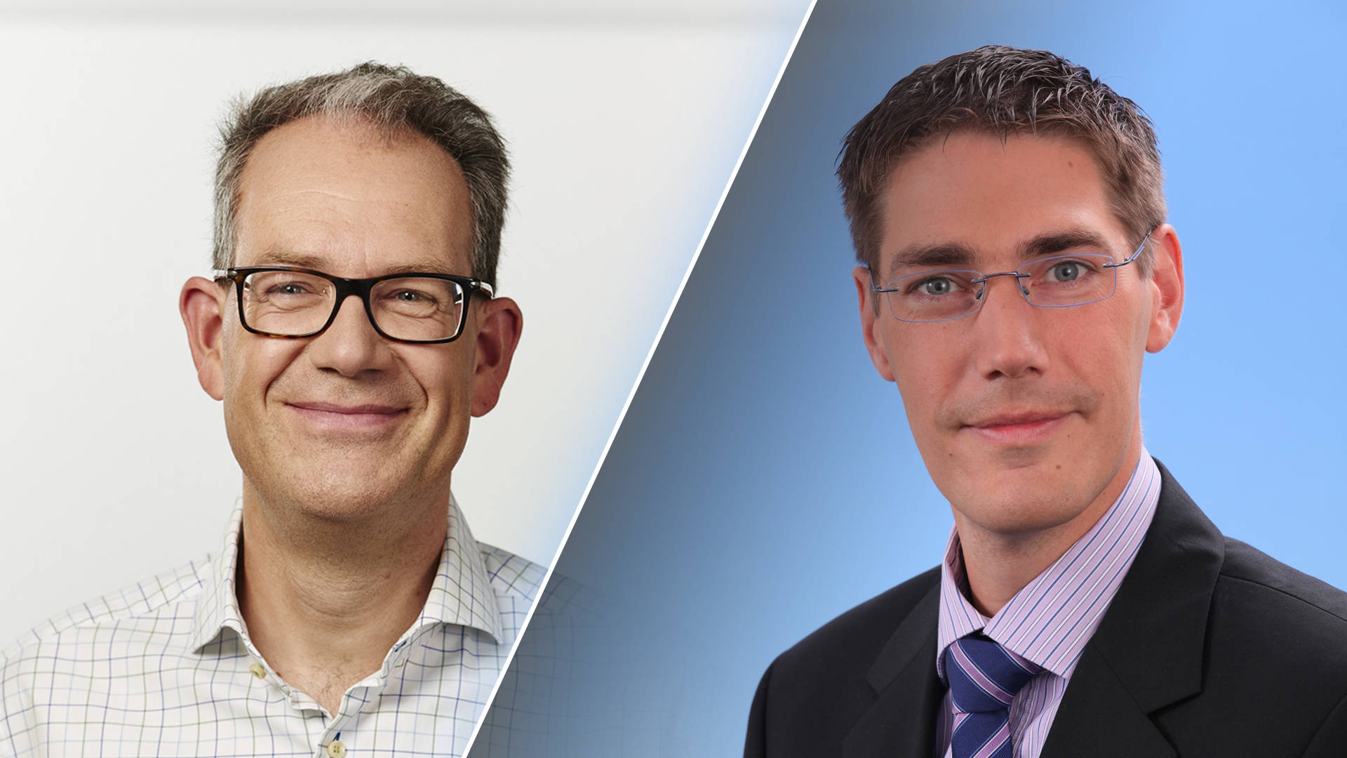 left: Dr. Stephan Melzer  / right: Stefan Klinge