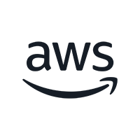 AWS Logo Black transparenter Hintergrund 200x200