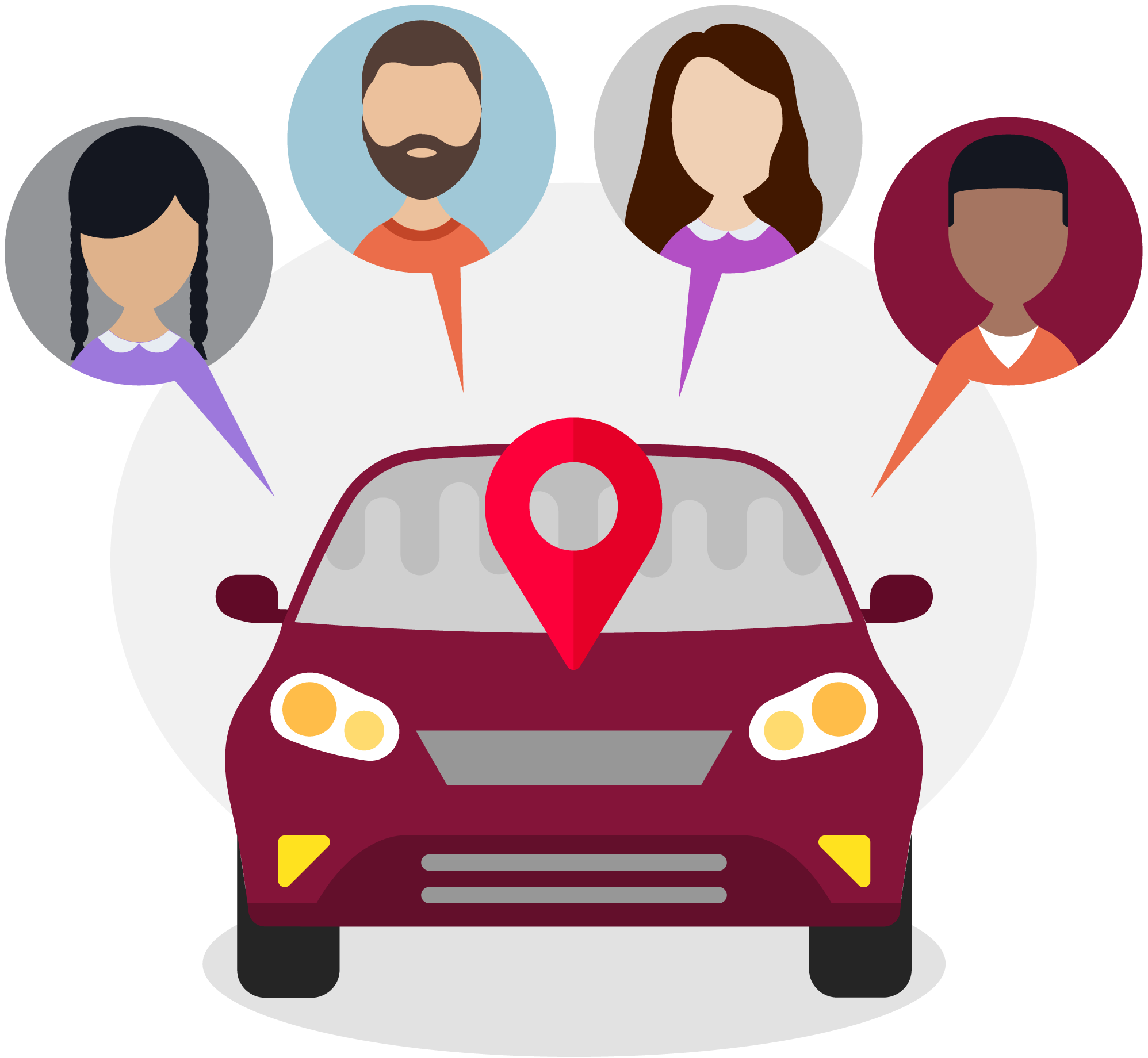 Icon Car sharing