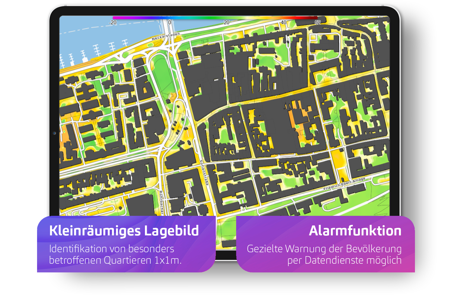 msg.HitzeRadar - Heatmap Darstellung