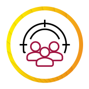 menschen ziel icon