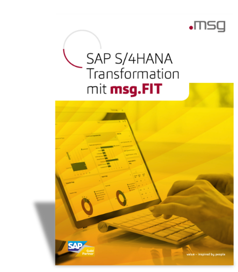 msgFIT Produktflyer