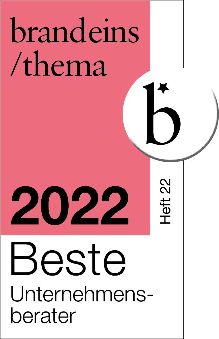 Cover of the business magazine brand eins with the title