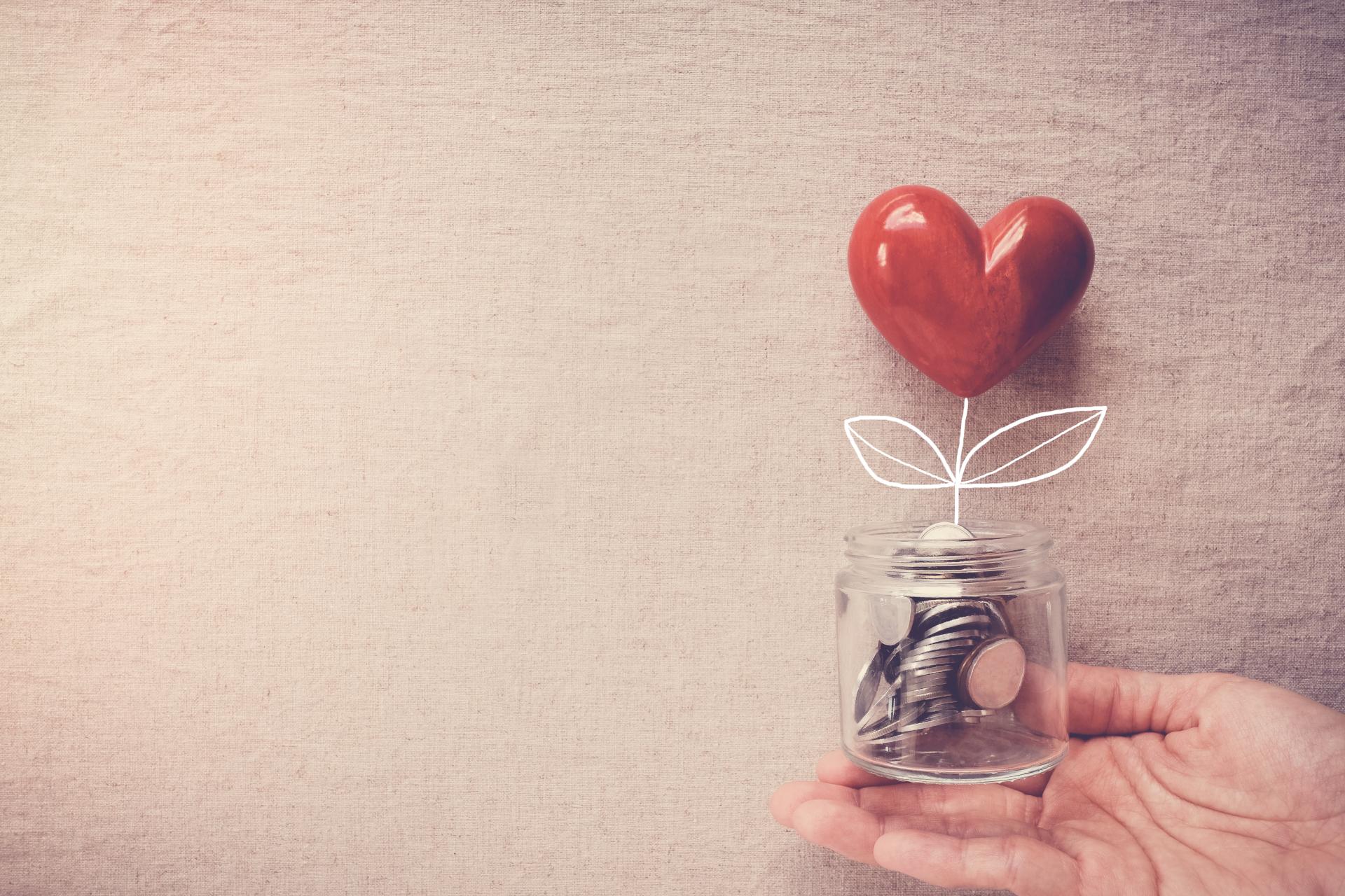 Visual für Spenden-Aktionen auf Karriereseite Soziales Engagement