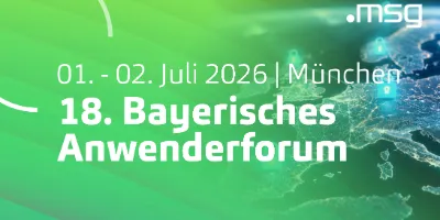 Bayerisches Anwenderforum 2026