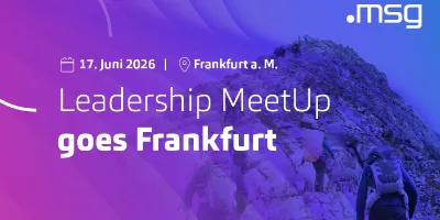 Leadership MeetUp: Rot und Blau ergibt Lila – Live-Event