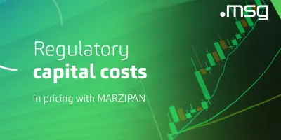 Regulatory capital costs in pricing with MARZIPAN