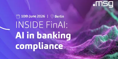 INSIDE FinAI: AI in banking compliance – but secure
