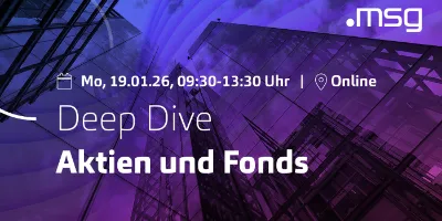 Treasury-Seminarreihe: Deep Dive Aktien und Fonds
