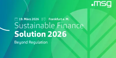 Sustainable Finance Conference 2026 – Beyond Regulation