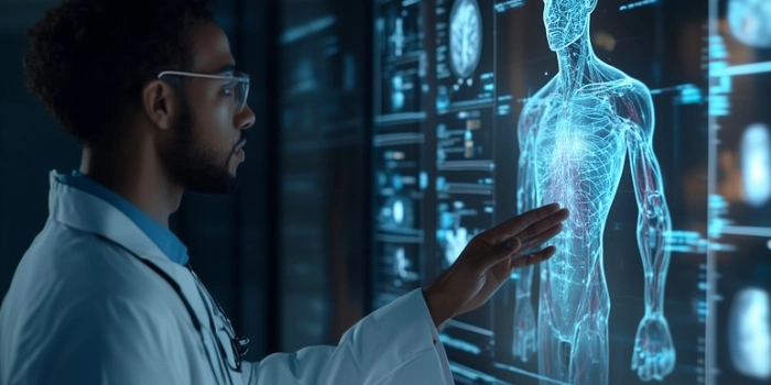 Medical experts review and analyze the human body