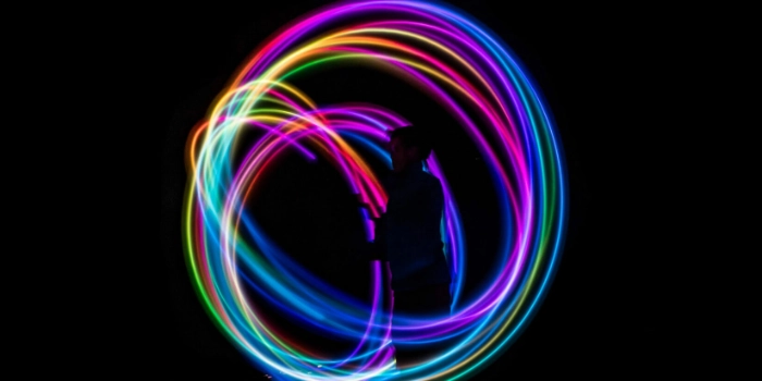 Man-with-light-show-scaled