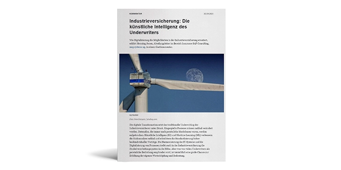 Industrieversicherung: Die künstliche Intelligenz des Underwriters Thumbnail 195x195