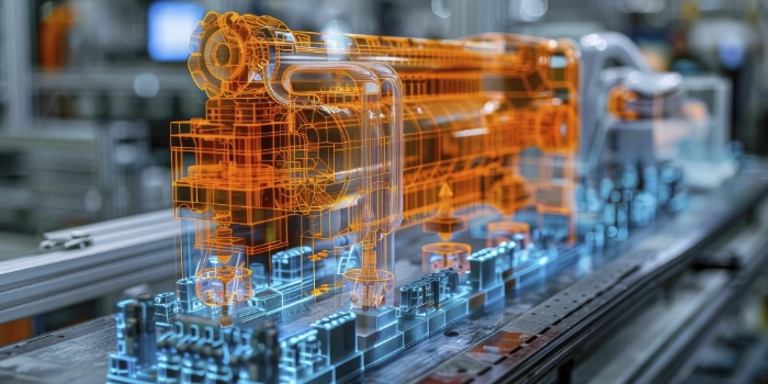 Digitaler Zwilling im Produktionsbereich
