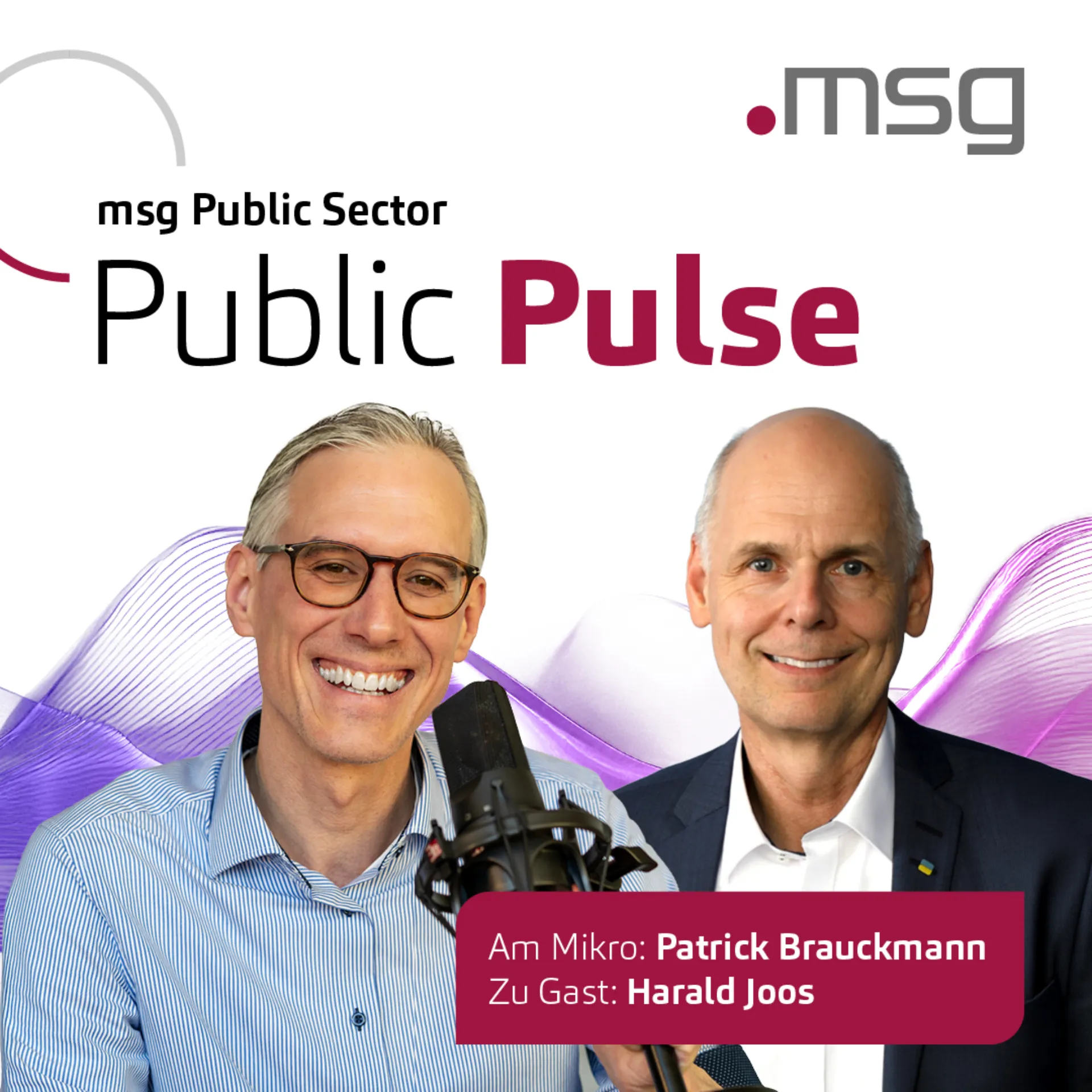 20260506_msg_GBG_Podcast_Public Pulse_LinkedIn_Visual_Harald_Joos