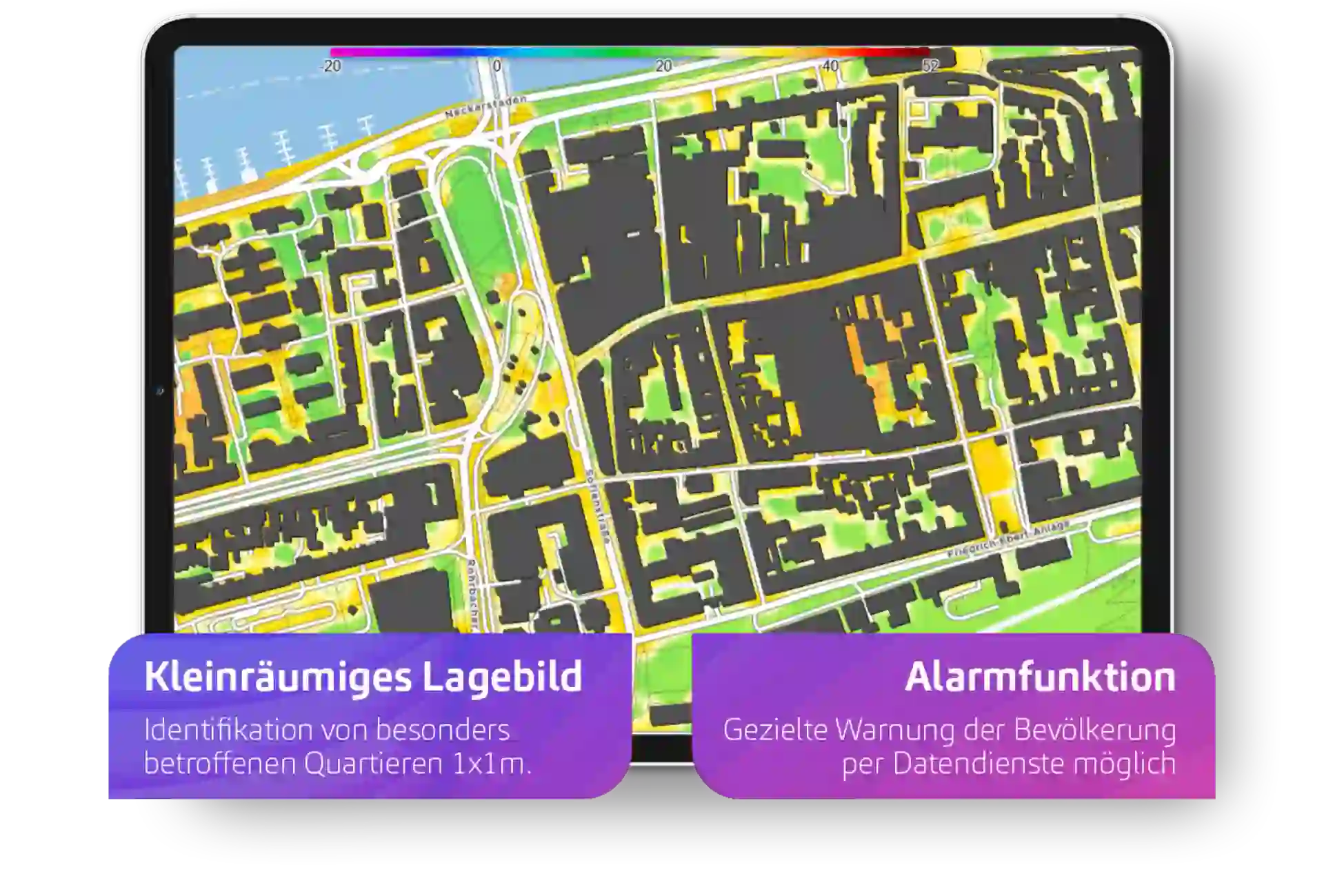 msg.HitzeRadar - Heatmap Darstellung