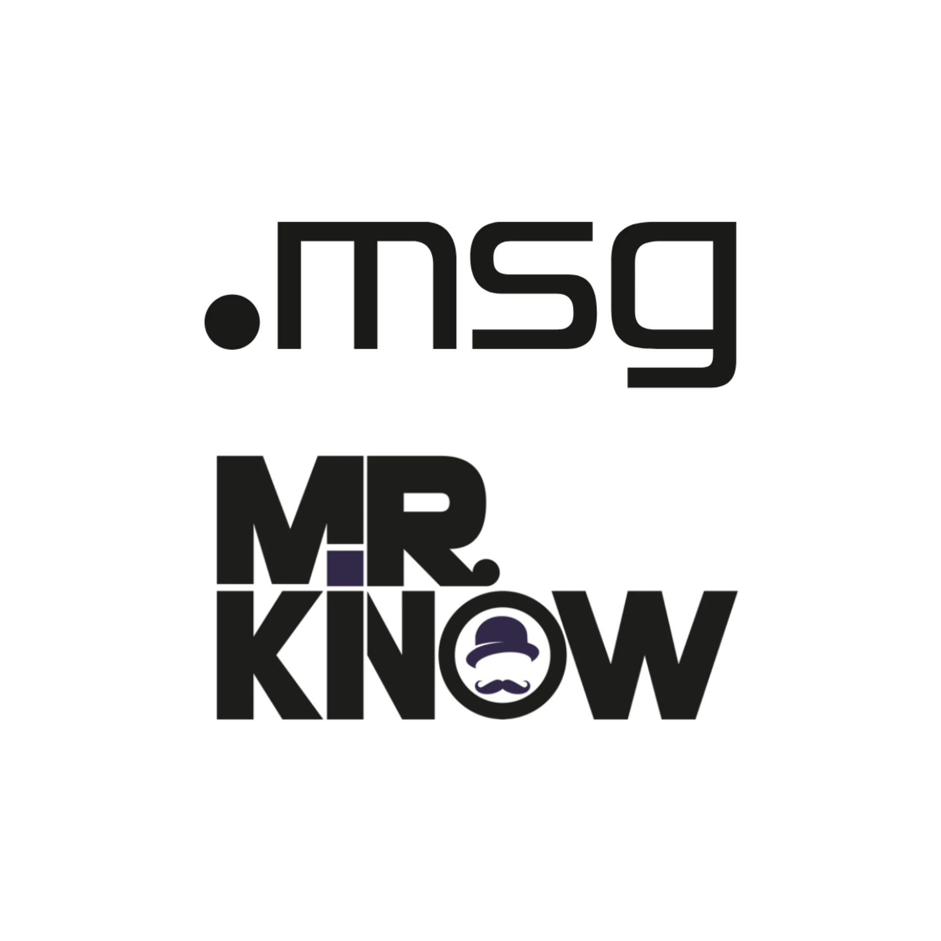 Logos msg + MR.KNOW - MEMO