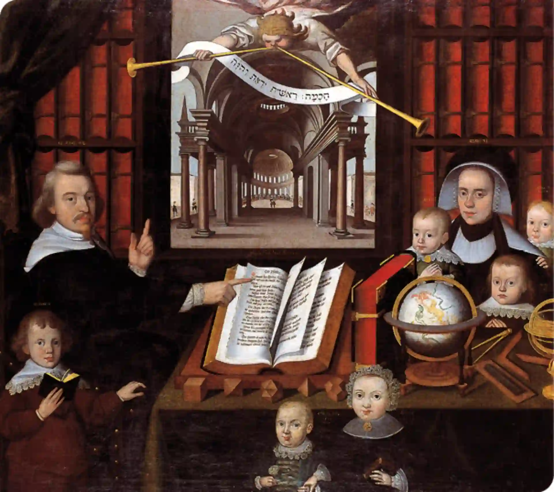 Andreas Reyher im Kreise seiner Familie, um 1643 