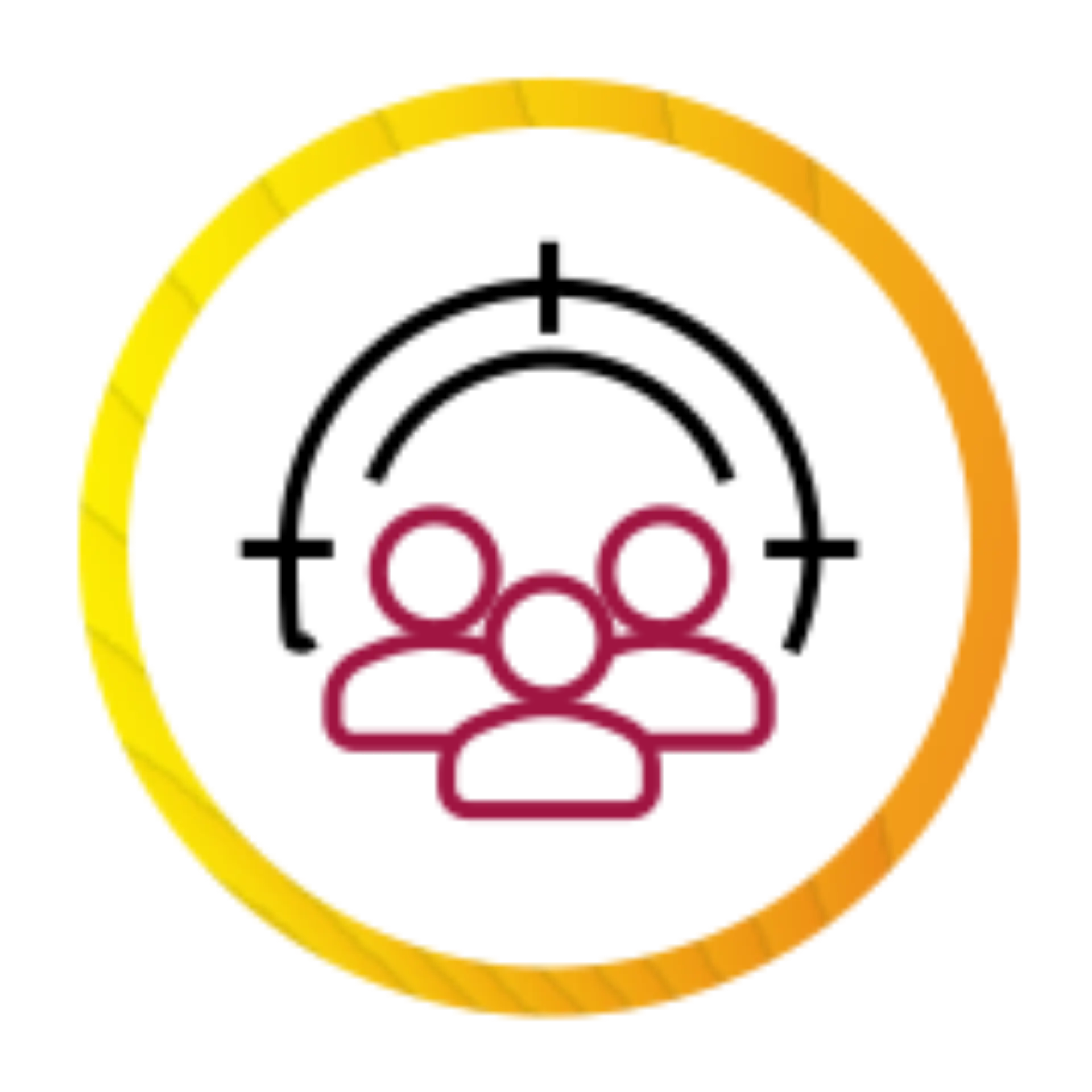 menschen ziel icon