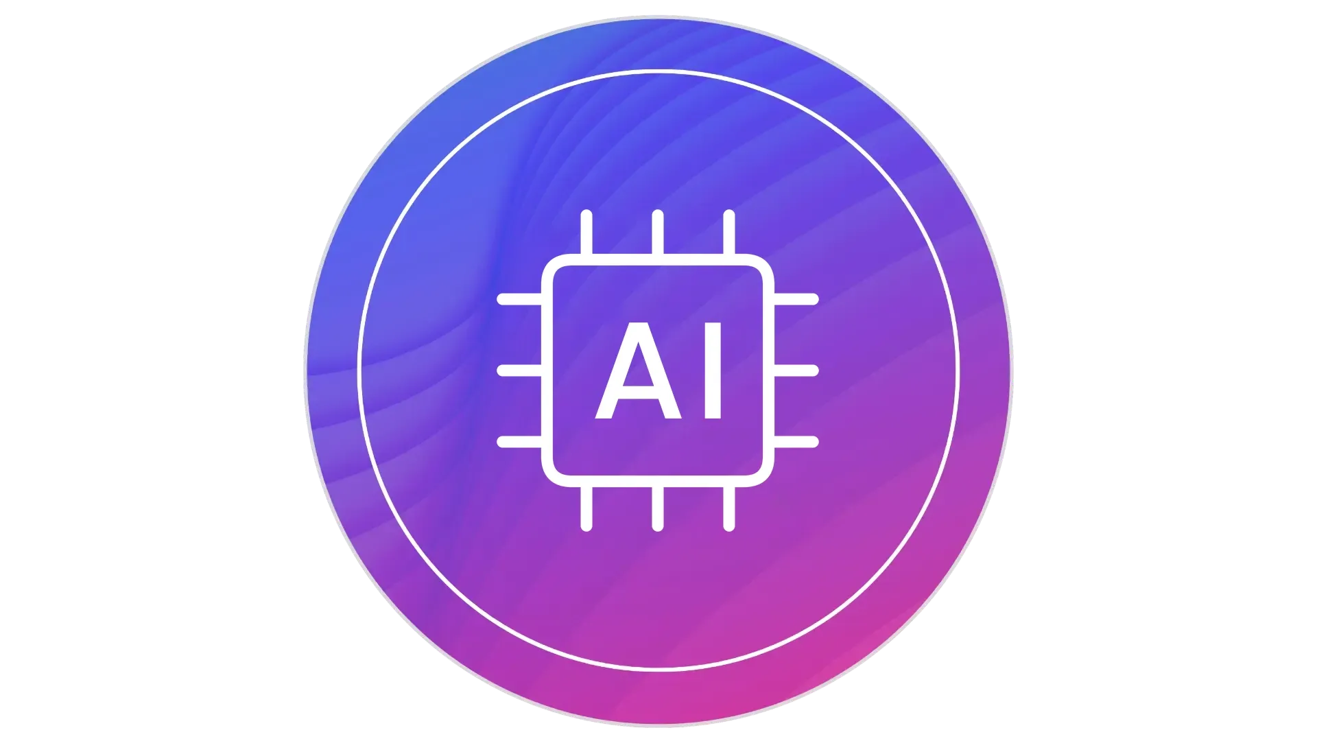 Icon AI Chip lila