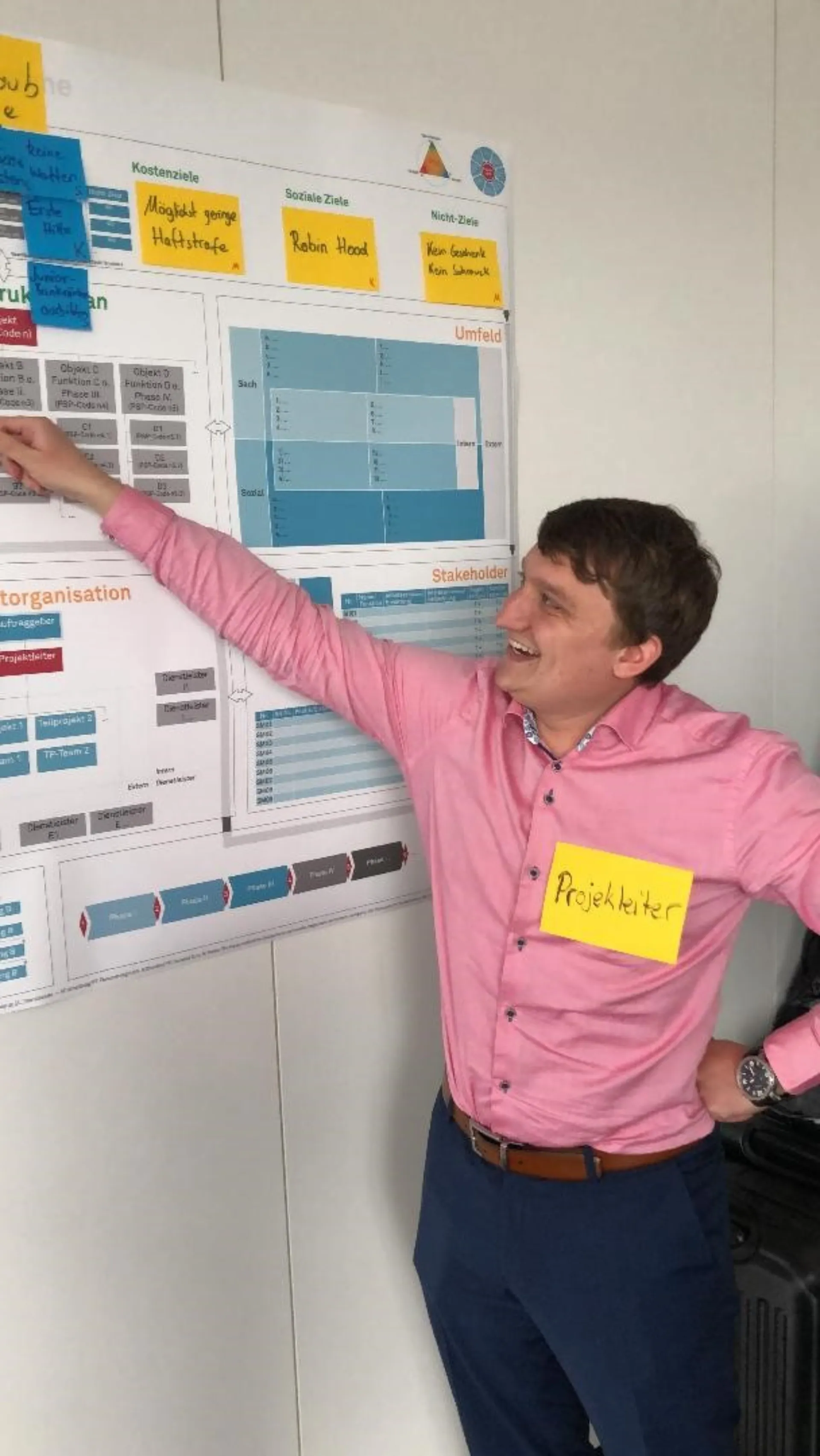 Foto 2: Patrick im Projektalltag