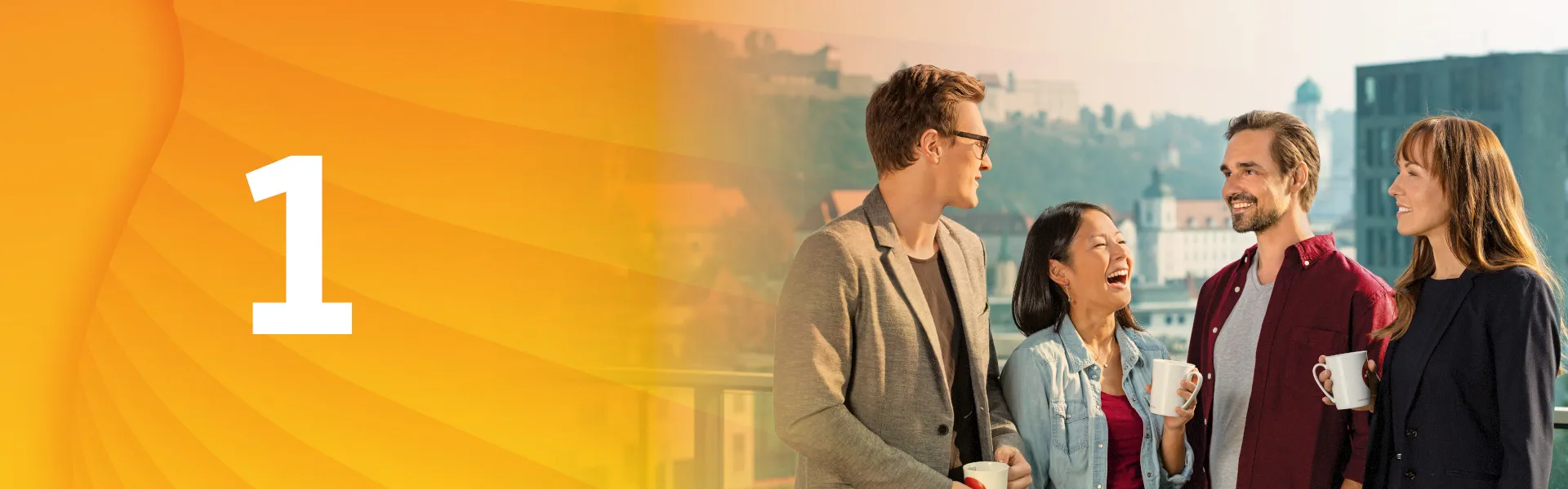 Onboarding Starttag Foto für Website 1920x600 mit Zahl