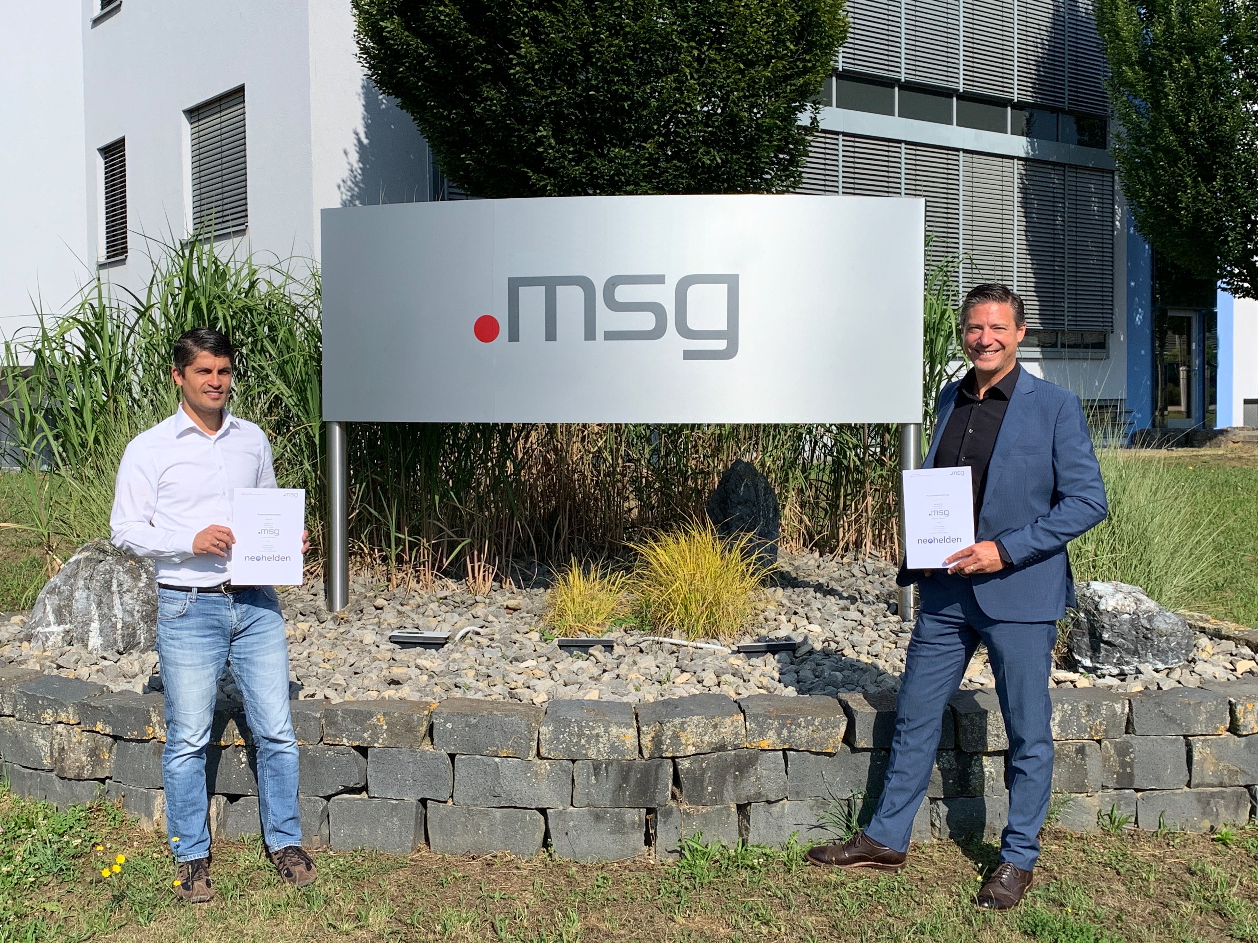 Bild Partnerschaft msg neohelden