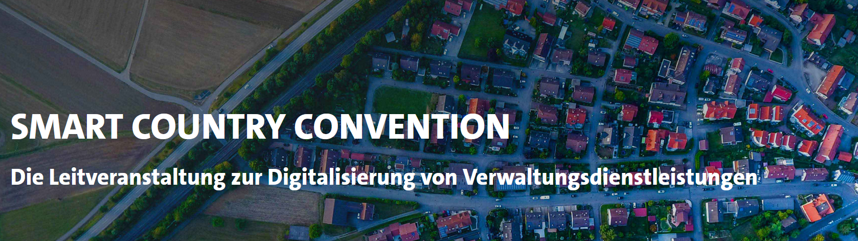 Header für die Smart Country Convention (SCCON)