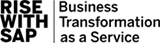 Rise with SAP - Business Transformation as a Service Logo